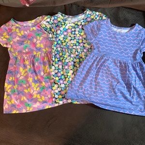 Toddler short sleeve dress bundle
